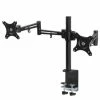 Home Office Design - Monitor Arm Mount Dual Black
