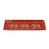 Halcyon Days - Pen Tray Red Ceremonial Indian Elephant 1 Halcyon Days - Pen Tray Red Ceremonial Indian Elephant -Filofax Shop 161069 Large