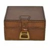 Rossini Leather - Square Box With Stirrups Tan 2 Rossini Leather - Square Box With Stirrups Tan -Filofax Shop 188812 Large