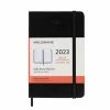 Moleskine - 2023 Daily Diary/Planner Hard Cover Pocket Black 1 Moleskine - 2023 Daily Diary/Planner Hard Cover Pocket Black -Filofax Shop 191627 Large