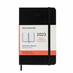 Moleskine - 2023 Daily Diary/Planner Hard Cover Pocket Black