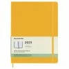 Moleskine - 2023 Weekly Notebook H/C Diary XL Orange Yellow -Filofax Shop 191652 Large