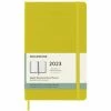 Moleskine - 2023 Weekly Notebook Diary H/C Hay Yellow Large -Filofax Shop 191658 Large