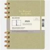 Moleskine - 2023 Spiral Diary/Planner Hardcover Crush Olive XL