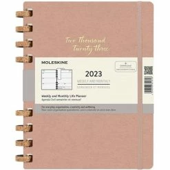 Moleskine - 2023 Spiral Diary/Planner Hardcover Crush Almond XL