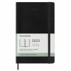 Moleskine - 2023 Weekly Diary S/C Horizontal Black Large