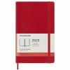 Moleskine - 2023 Daily Diary Soft Cover Large Scarlet Red