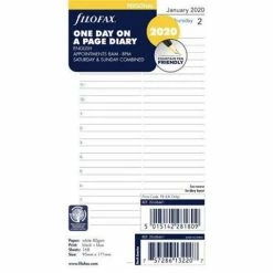 Filofax - 2023 Refill One Day On A Page Diary