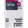 Filofax - 2023 Refills One Day On A Page Diary Ruled White Pocket 2 Filofax - 2023 Refills One Day On A Page Diary Ruled White Pocket -Filofax Shop 192108 Large