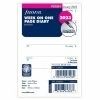 Filofax - 2023 Refill Week On One Page Diary White Pocket -Filofax Shop 192121 Large