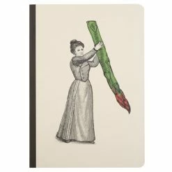 Gangzai - A5 Notebook Miss Asparagus