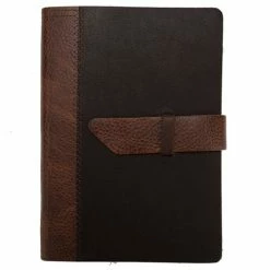 Manufactus - Naples Journal Vintage Large Dark Brown