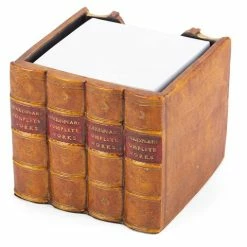 The Original Book Works - Note Block Holder Tan