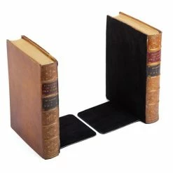 The Original Book Works - Bookends Large Pair Tan