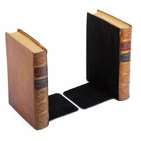 The Original Book Works - Bookends Large Pair Tan 3 The Original Book Works - Bookends Large Pair Tan