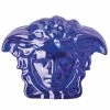 Rosenthal - Versace Medusa Lumiere Paperweight Blue 2 Rosenthal - Versace Medusa Lumiere Paperweight Blue -Filofax Shop 449885 Large