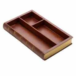 The Original Book Works - Book Desk Organiser Brown
