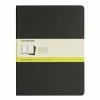 Moleskine - Cahier Plain Journal Extra Large Black Set 3pce -Filofax Shop 461737 Large