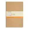 Moleskine - Cahier Ruled Notebook Large Kraft Set 3pce -Filofax Shop 461740 Large
