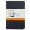 Moleskine - Cahier Ruled Pocket Notebook Black Set 3pce