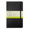 Moleskine - Classic Hard Cover Plain Notebook Large Black