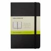 Moleskine - Classic Hard Cover Pocket Plain Notebook Black -Filofax Shop 461756 Large