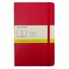 Moleskine - Classic Hard Cover Pocket Plain Notebook Red -Filofax Shop 461757 Large