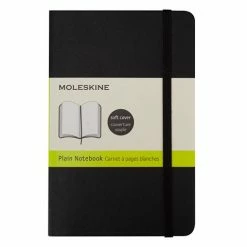 Moleskine - Classic Soft Cover Pocket Plain Notebook Black