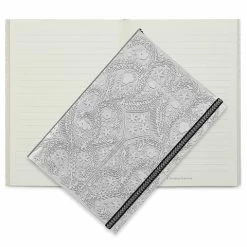 Christian Lacroix - Paseo Embossed A5 Journal Silver