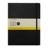 Moleskine - Classic Soft Cover Squared Large Notebook Black -Filofax Shop 564195 Large