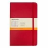 Moleskine - Classic Hard Cover Ruled Pocket Notebook Red -Filofax Shop 564203 Large