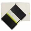 Moleskine - Classic Hard Cover Plain Notebook X-Large Black -Filofax Shop 564210 Large