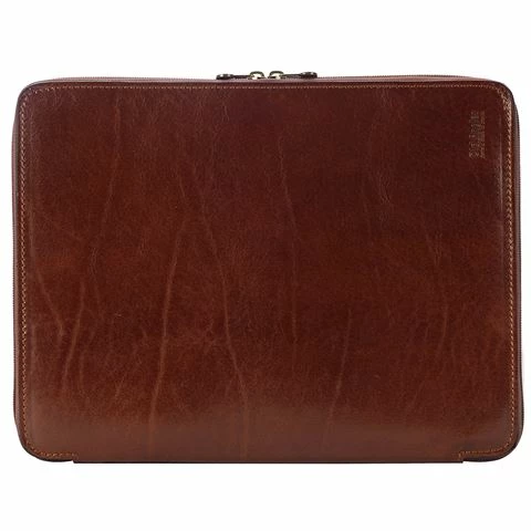 Old Angler Leather - Zip Leather Portfolio Tan 3 Old Angler Leather - Zip Leather Portfolio Tan