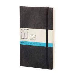 Moleskine - Classic Soft Cover Dot Grid Notebook Large Black