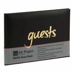 Profile - Guest Book 60 Pages Black