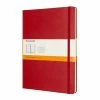 Moleskine - Classic Hard Cover Ruled Notebook X-Large S. Red