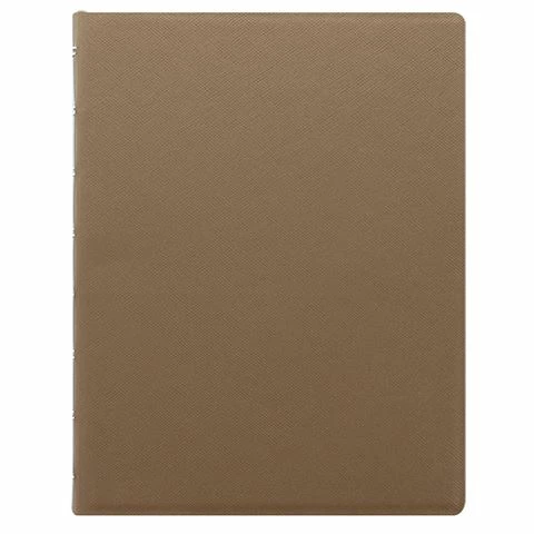 Filofax - Saffiano A5 Refillable Notebook Fawn Brown 3 Filofax - Saffiano A5 Refillable Notebook Fawn Brown
