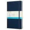 Moleskine - Classic Hard Cover Dot Grid Notebook Lg Sapphire -Filofax Shop 581434 Large
