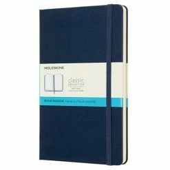 Moleskine - Classic Hard Cover Dot Grid Notebook Lg Sapphire