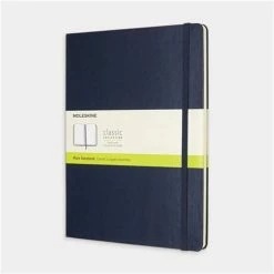 Moleskine - Classic Notebook Xlarge Plain Sapphire Blue