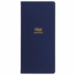 Letts - Icon Slim Pocket Password Book Navy