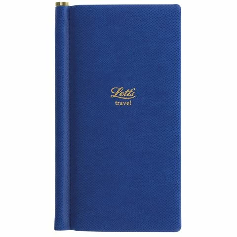 Letts - Legacy Slim Pocket Travel Journal Blue 3 Letts - Legacy Slim Pocket Travel Journal Blue