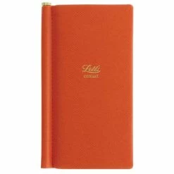 Letts - Legacy Slim Pocket Address Book Orange