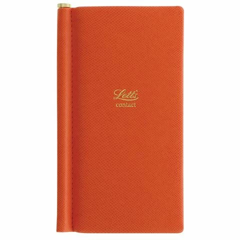 Letts - Legacy Slim Pocket Address Book Orange 3 Letts - Legacy Slim Pocket Address Book Orange