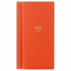 Letts - Legacy Slim Pocket Notebook W/Gold Pen Orange