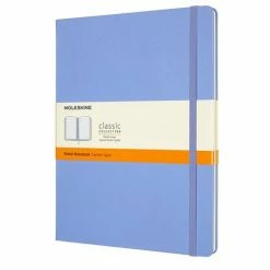Moleskine - Classic Hard Cover Ruled Notebook X-Lg Hydrangea