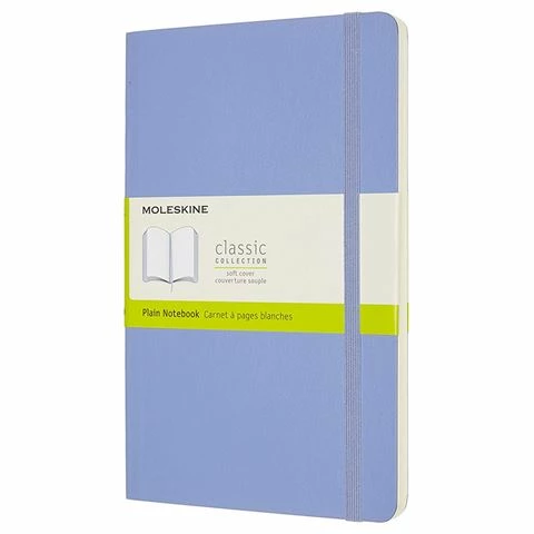 Moleskine - Classic Soft Cover Ruled Notebook Lrg Hydrangea 3 Moleskine - Classic Soft Cover Ruled Notebook Lrg Hydrangea
