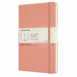Moleskine - Art Collection Bullet Notebook Coral Pink Large