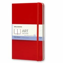 Moleskine - Art Collection Sketchbook Scarlet Red Large
