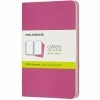Moleskine - Cahier Plain Notebook Large Kinetic Pink Set 3pc -Filofax Shop 594299 Large